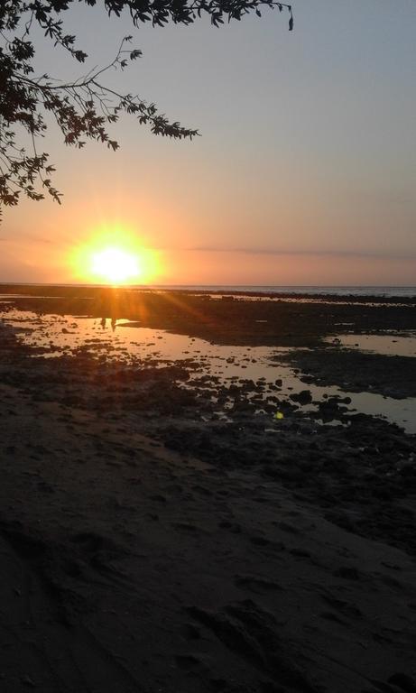 Coral Beach Pizza Cottages กีลีตราวางัน ภายนอก รูปภาพ